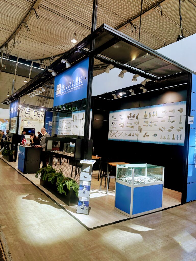 ALMANYA STUTTGART FASTENER FAİR 2023 BİRLİK BAĞLANTI ELEMANLARI