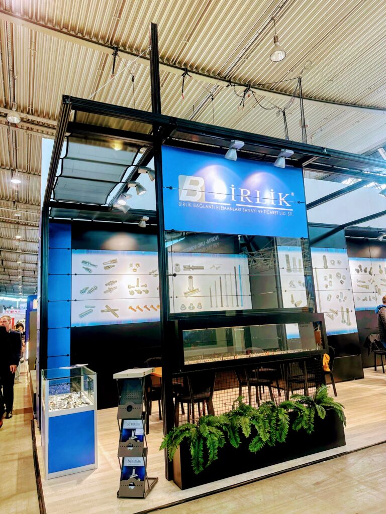 ALMANYA STUTTGART FASTENER FAİR 2023 BİRLİK BAĞLANTI ELEMANLARI