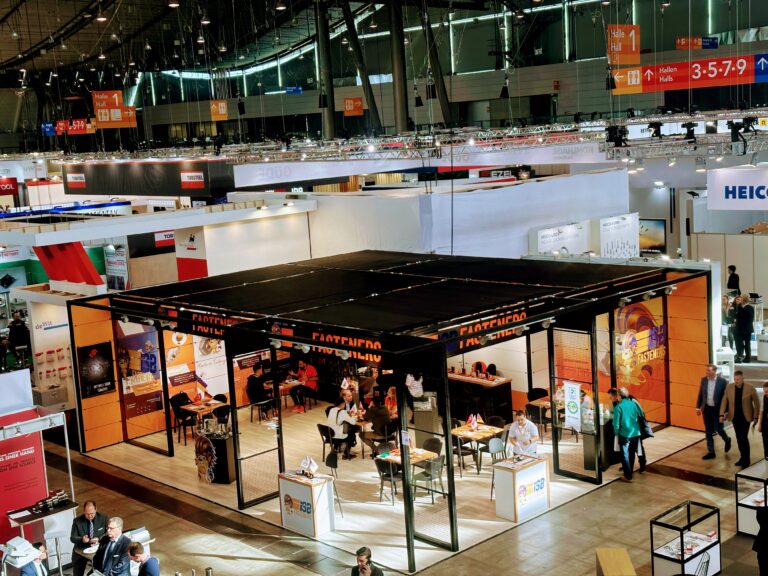 ALMANYA STUTTGART FASTENER FAİR 2023 ISB BAĞLANTI ELEMANLARI.
